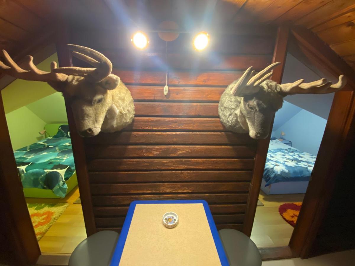 Cabana Cu Teren De Tenis -- Etaj Banita Bagian luar foto